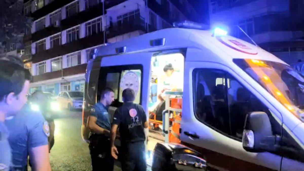 Kocaeli'de nargile şişesiyle kızının kafasına vurdu