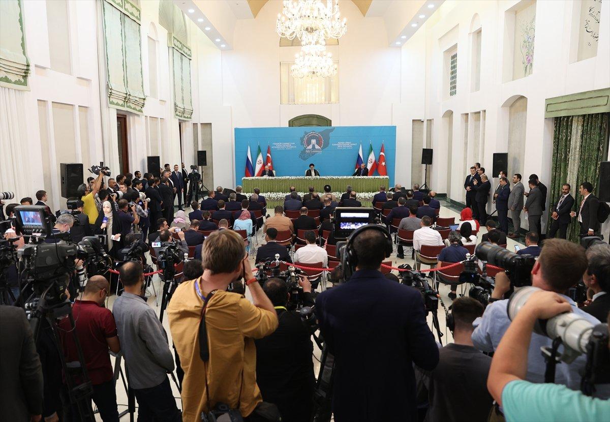 Cumhurbaşkanı Erdoğan'ın İran dönüşü açıklamaları