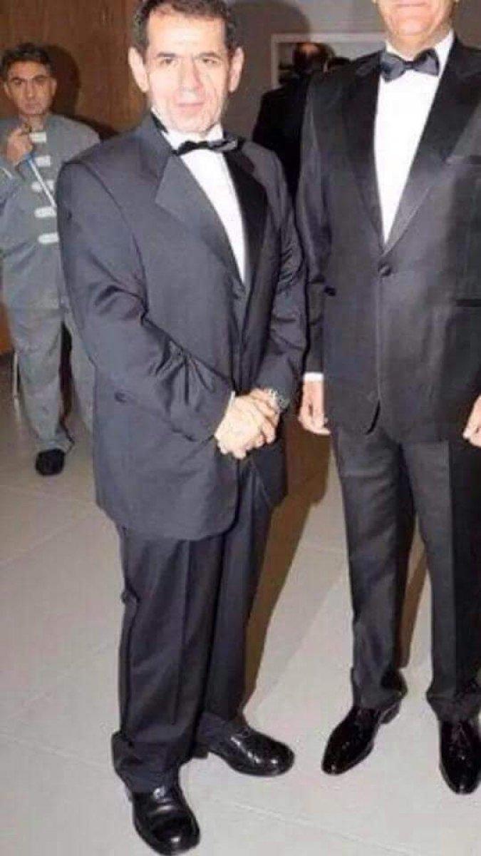 Dursun Özbek'in paça boyu yine gündem oldu