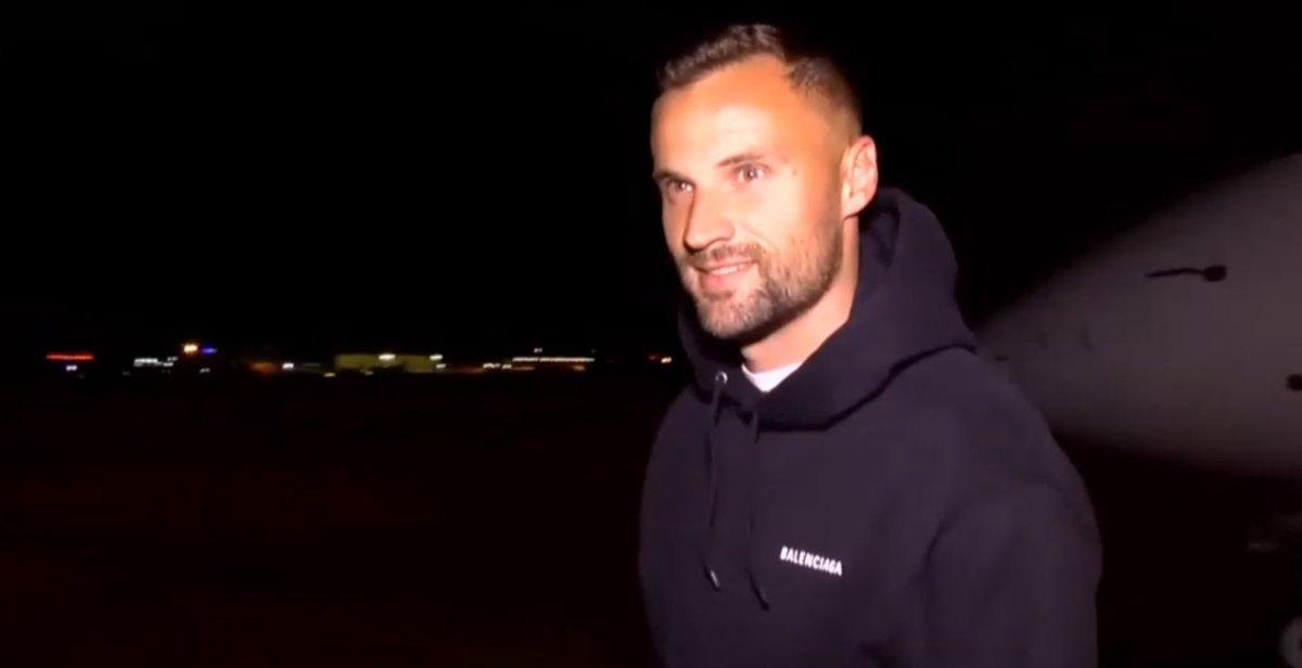 Haris Seferovic İstanbul'a geldi