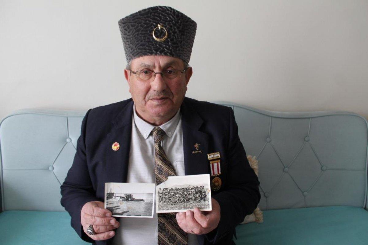 Kıbrıs gazisi: Mermiler leblebi gibi başımızdan aşağı yağıyordu