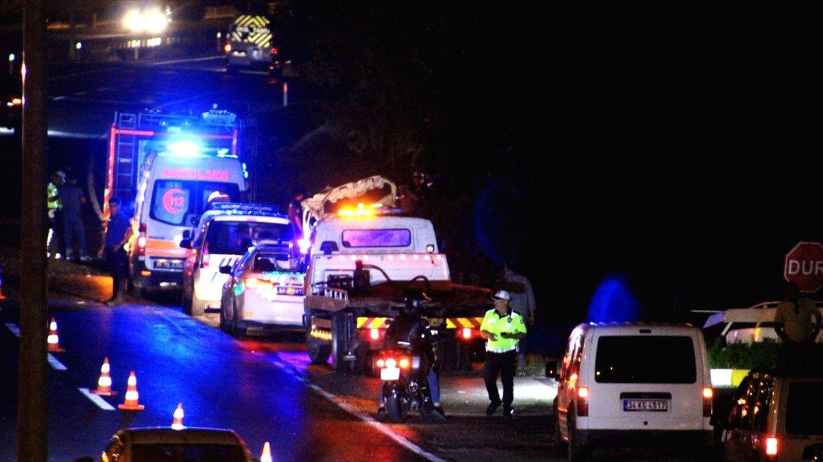 Silivri’de 17 yaşındaki genç, feci kazada öldü