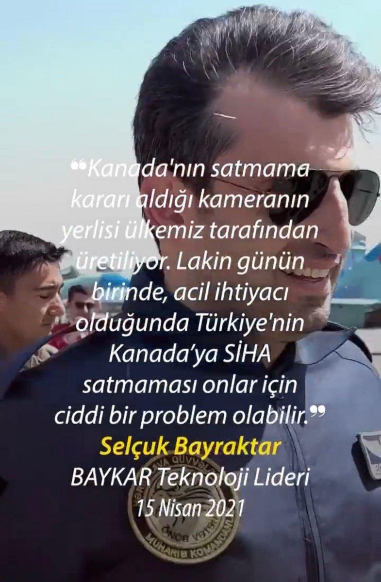 Kanada'da Ukrayna'ya vermek için Bayraktar TB2 kampanyası