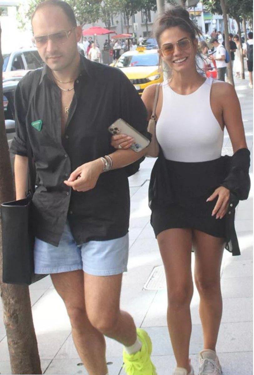 Koronavirüse yakalanan Demet Özdemir görüntülendi