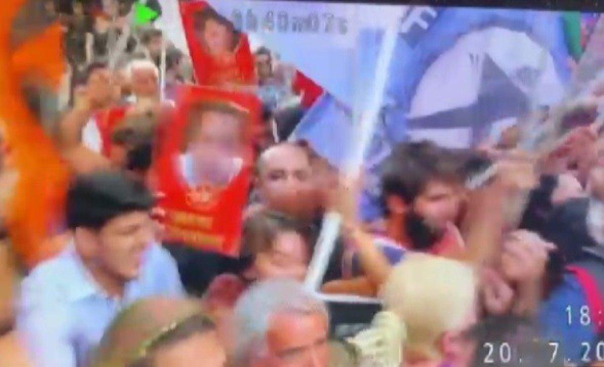 İzmir'deki izinsiz yürüyüşte 4 polis yaralandı