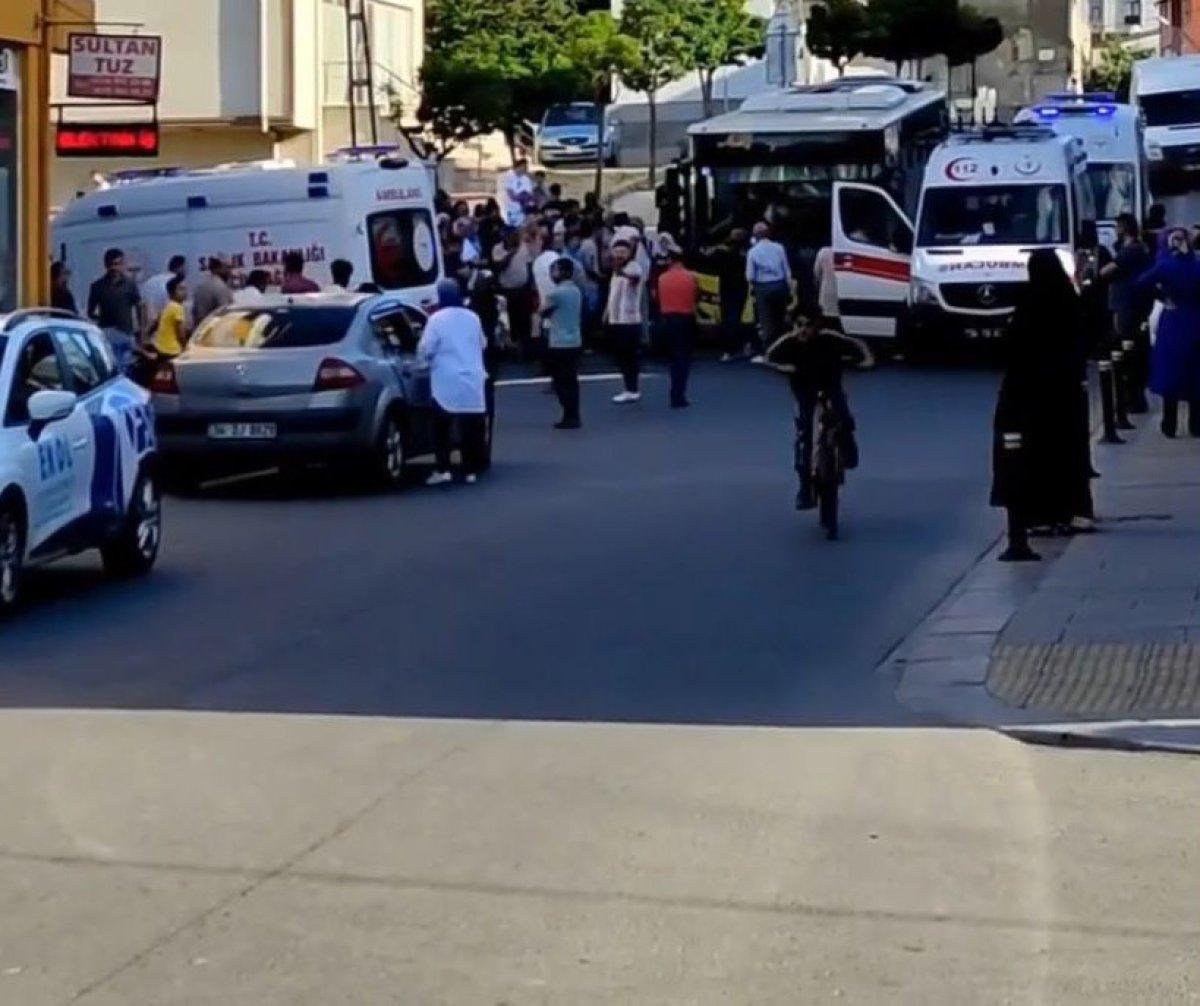 Sultanbeyli'de küçük çocuğa İETT otobüsü çarptı