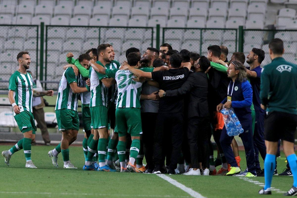 Konyaspor UEFA Avrupa Konferans Ligi ilk maçında BATE Borisov'u yendi