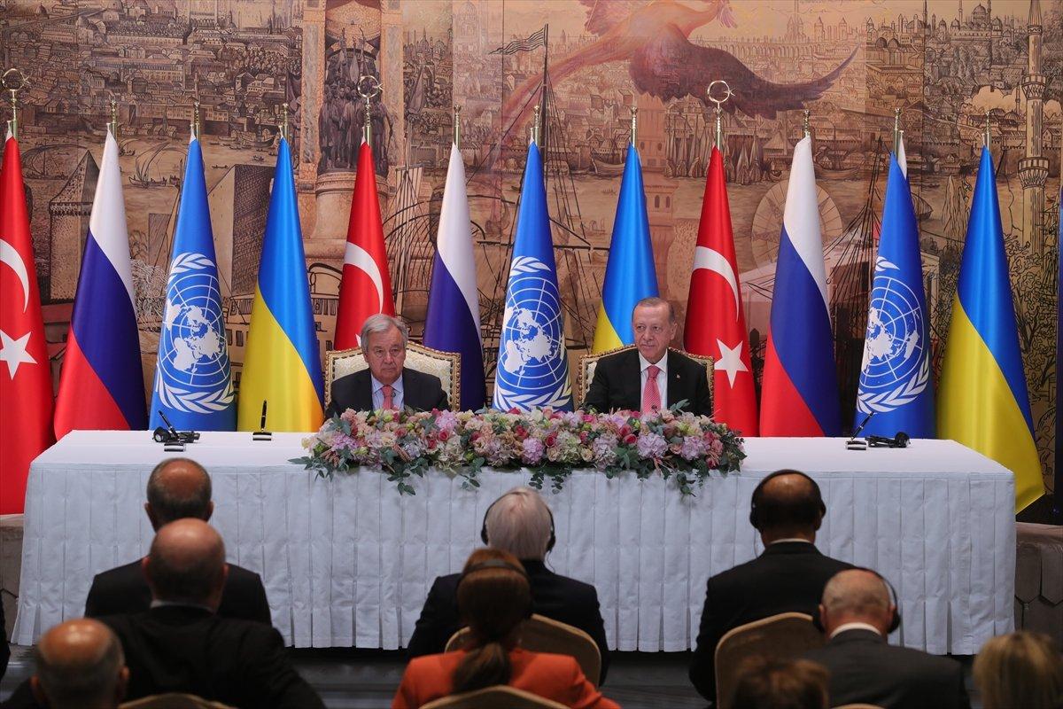 Cumhurbaşkanı Erdoğan: Tahıl sevkiyatının denetimi İstanbul'da olacak