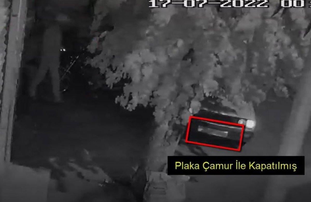 Gaziantep'te hırsızlık yaptıktan sonra araçlarını yıkadılar