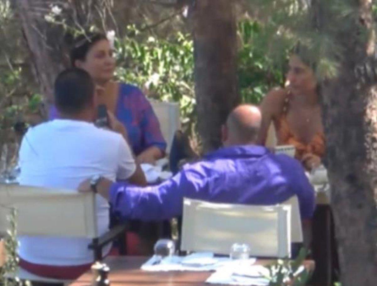 Emir Sarıgül ile Sibel Can tatilde