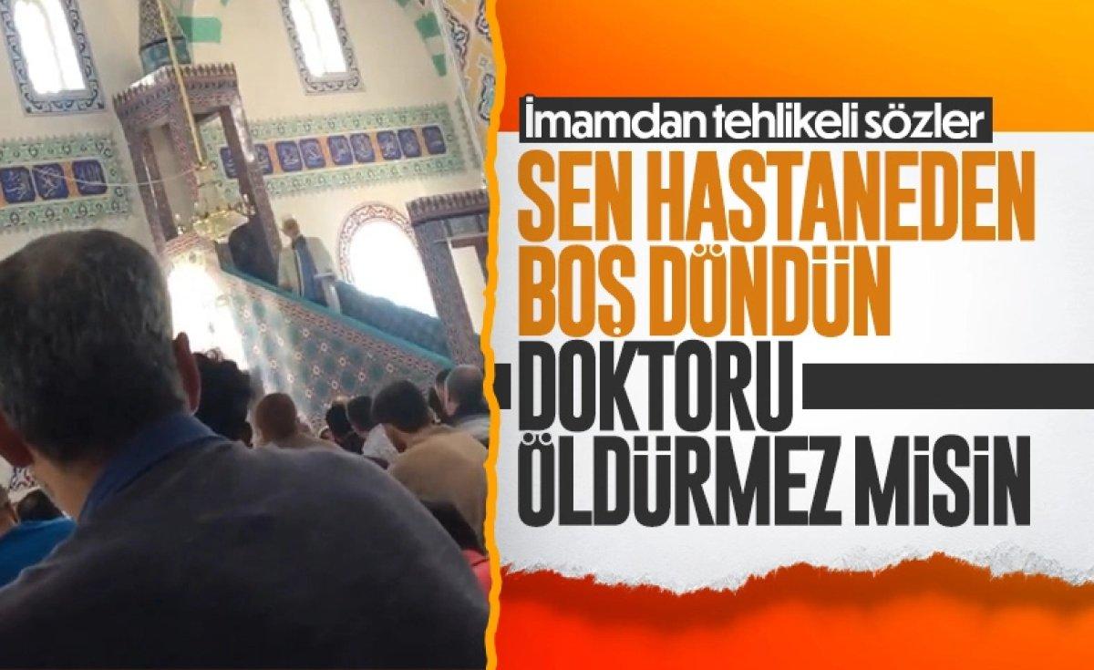 Cuma hutbesinde sivil ve kamu görevlilerine yönelik şiddet vurgusu