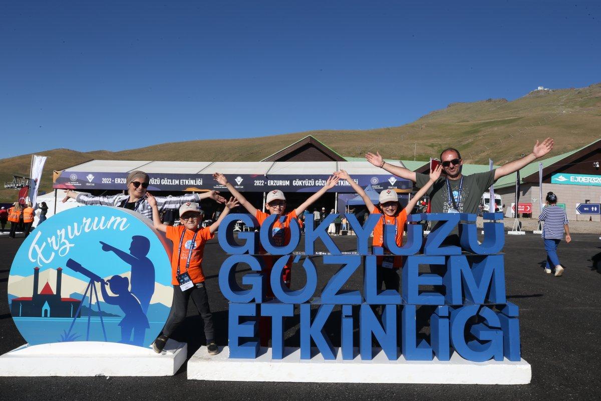 Erzurum'da 3 gün sürecek gökyüzü gözlem etkinliği başladı