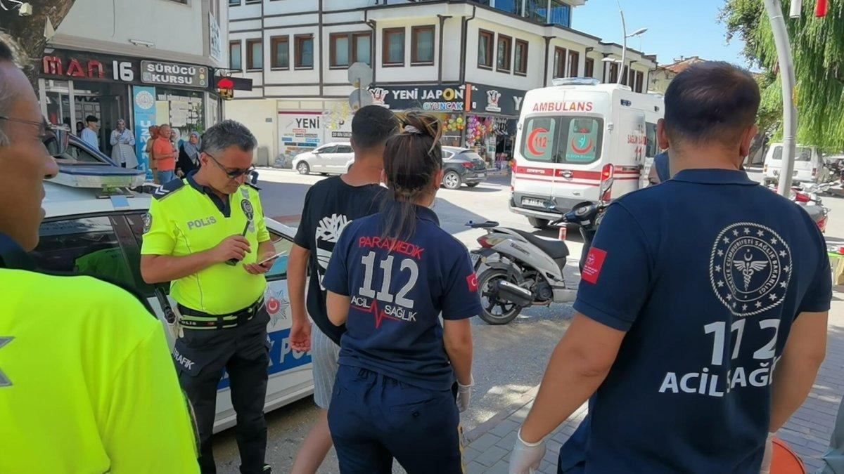 Bursa'da kadın sürücü engelli genci darbetti