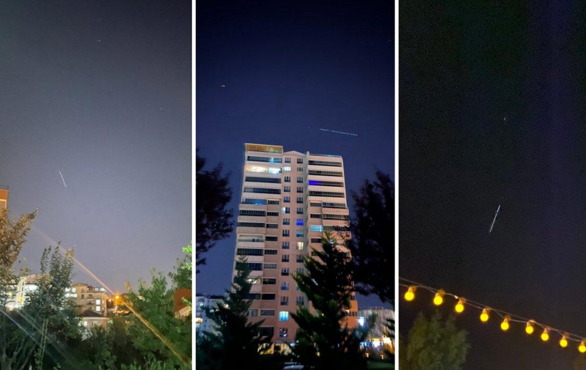 Elon Musk'ın Starlink uyduları Türkiye semalarında görüldü