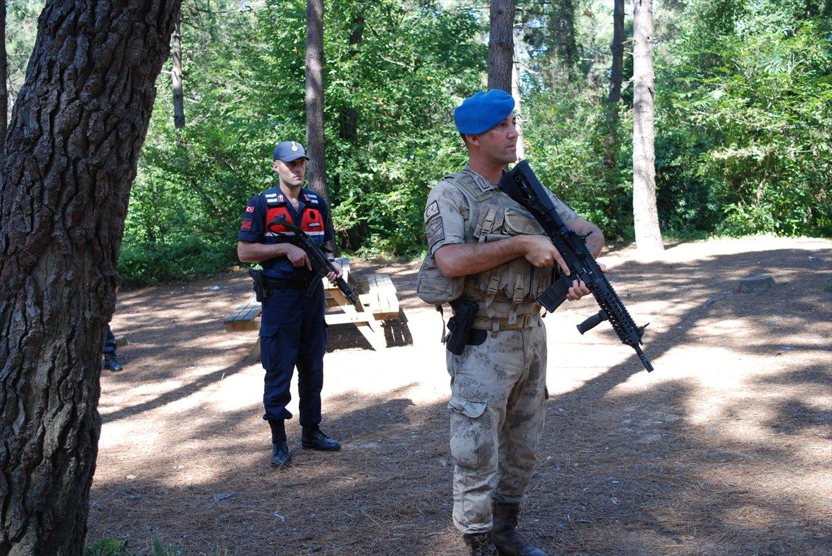 İstanbul'da jandarmadan ormanlık alanlarda yangın denetimi