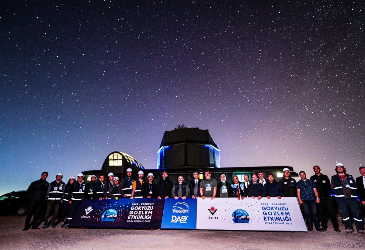 Erzurum'da 3 gün sürecek gökyüzü gözlem etkinliği başladı