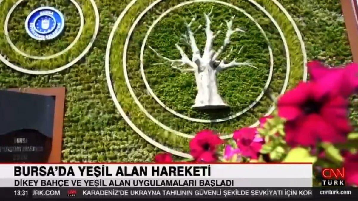 Bursa Büyükşehir Belediyesi, yeşil alanlara yaptığı yatırımlarla dikkat çekiyor