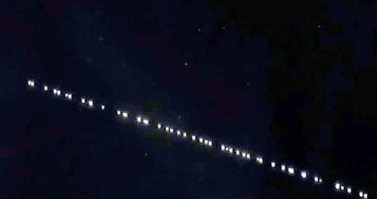 Elon Musk'ın Starlink uyduları Türkiye semalarında görüldü