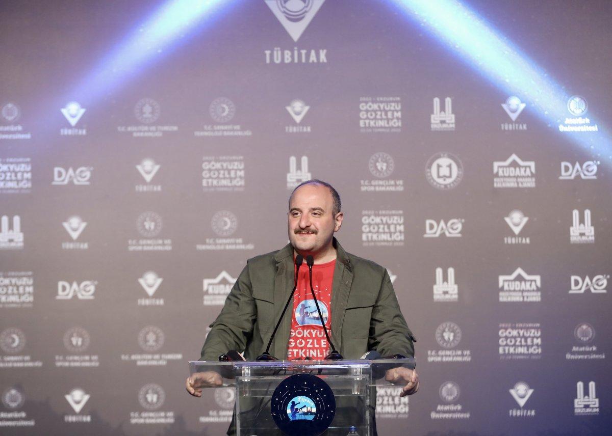 Erzurum'da 3 gün sürecek gökyüzü gözlem etkinliği başladı