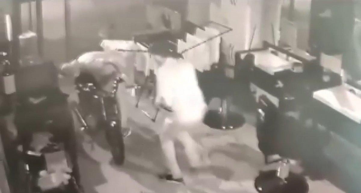 Bursa'da fıkra gibi hırsızlık olayı