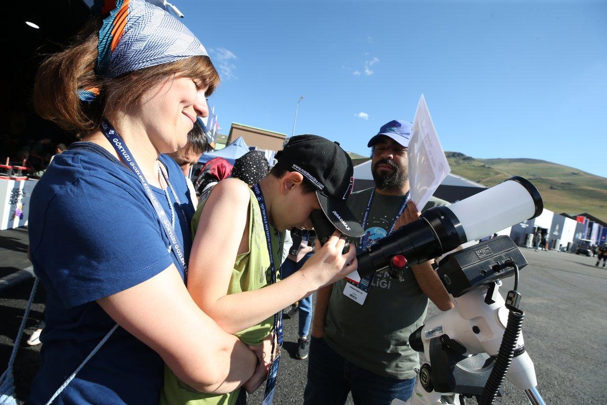 Erzurum'da 3 gün sürecek gökyüzü gözlem etkinliği başladı