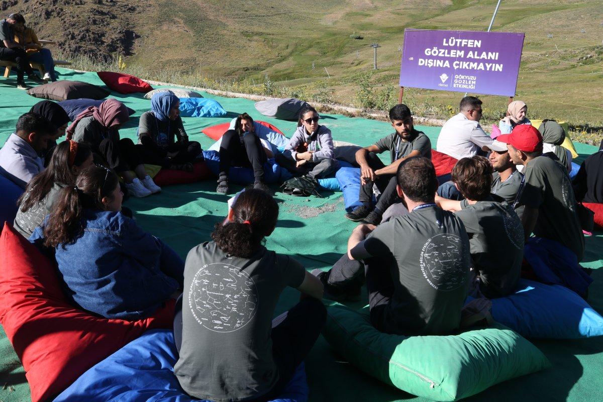 Erzurum'da 3 gün sürecek gökyüzü gözlem etkinliği başladı