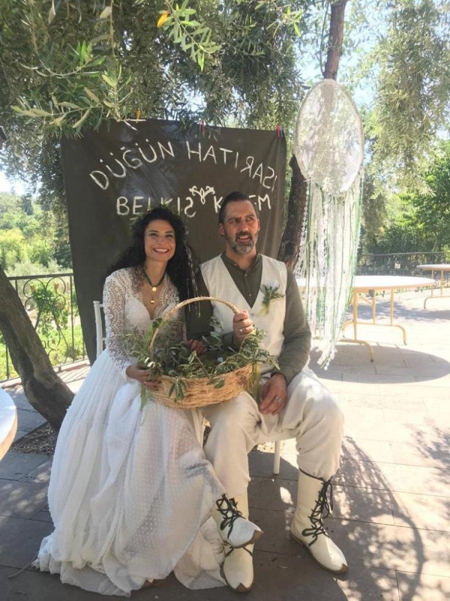 Kahramanmaraş'ta evlenen çiftin gelin aracı bisiklet oldu