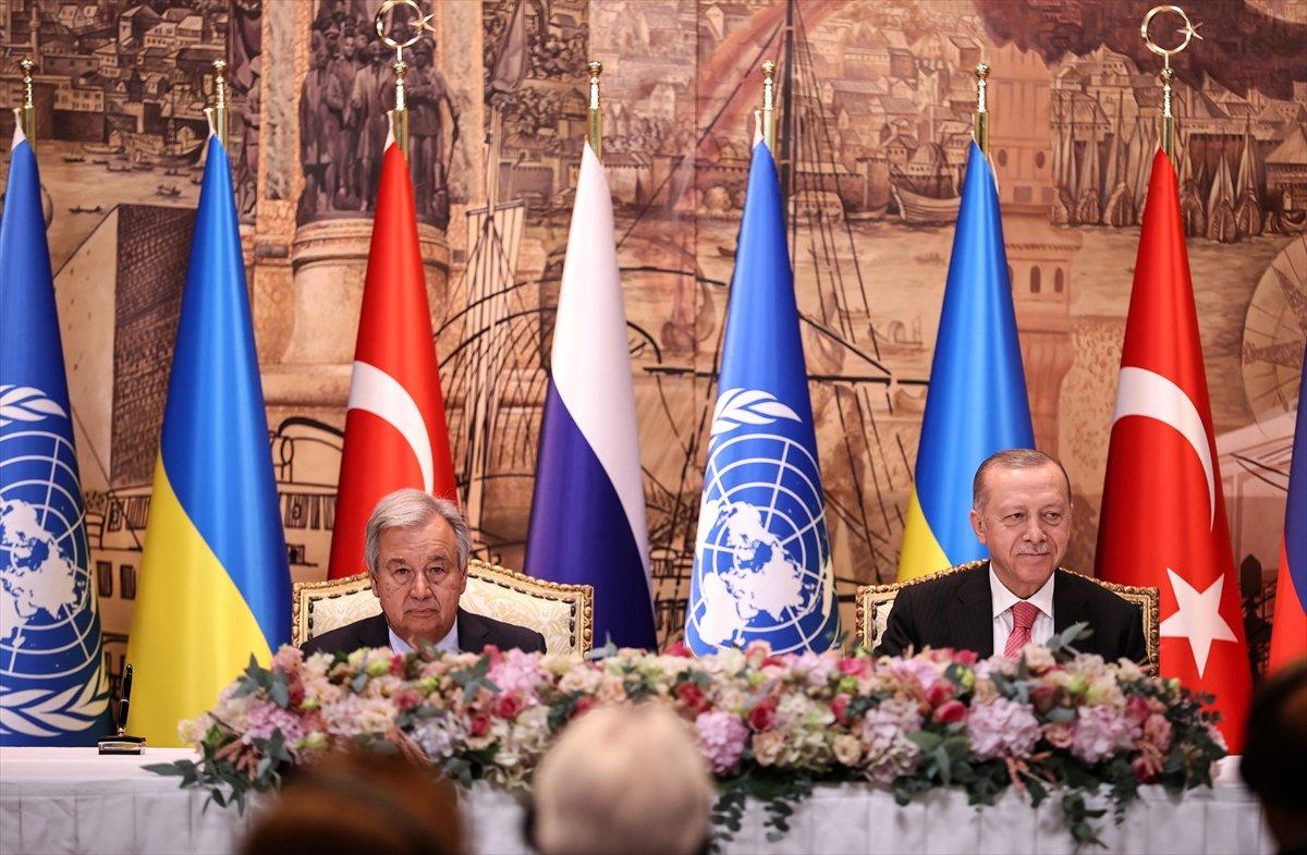 Ukrayna limanda tahıl kervanları oluşturulmaya başlandı