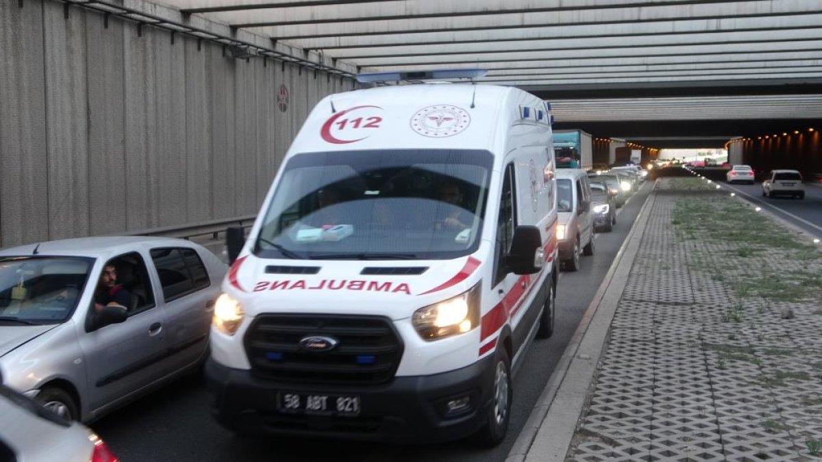 Malatya'da zincirleme kaza: 5 araç birbirine girdi