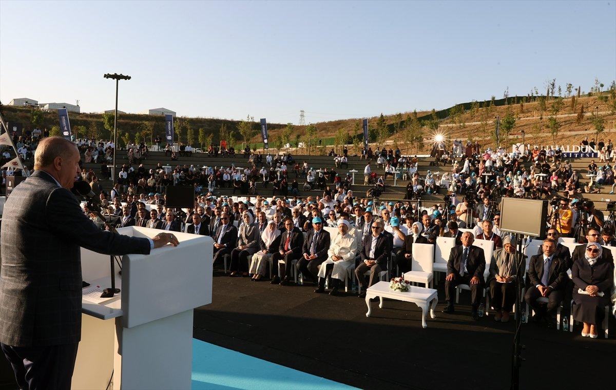 Cumhurbaşkanı Erdoğan'dan terörle mücadelede kararlılık mesajı