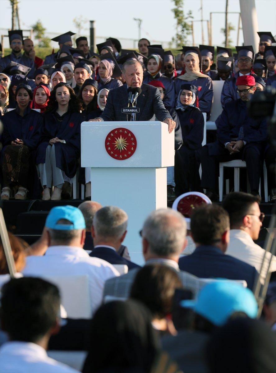 Cumhurbaşkanı Erdoğan'dan terörle mücadelede kararlılık mesajı