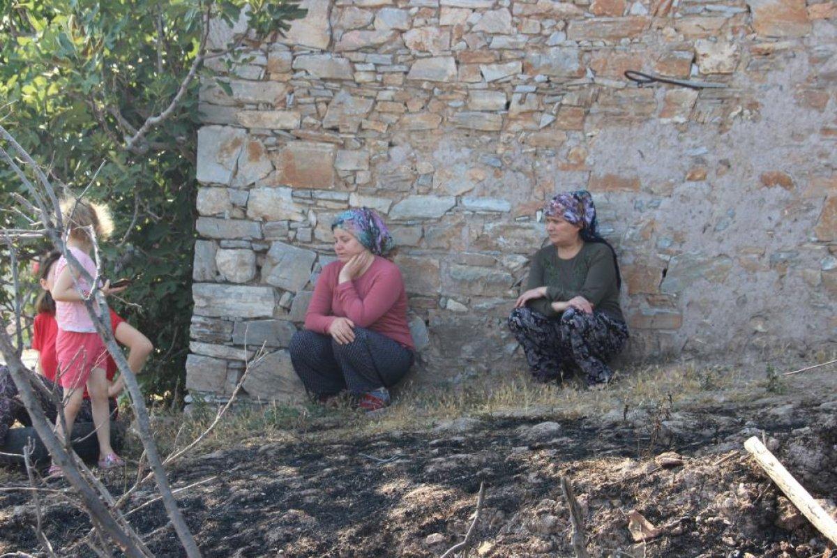 Manisa'daki orman yangını dehşetini gözyaşlarıyla anlattılar