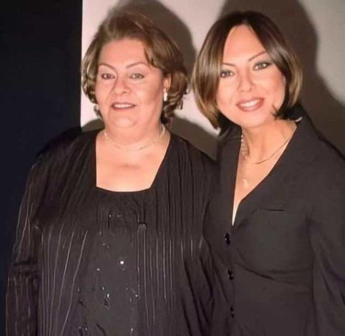 Ebru Gündeş, annesini son yolculuğuna uğurladı