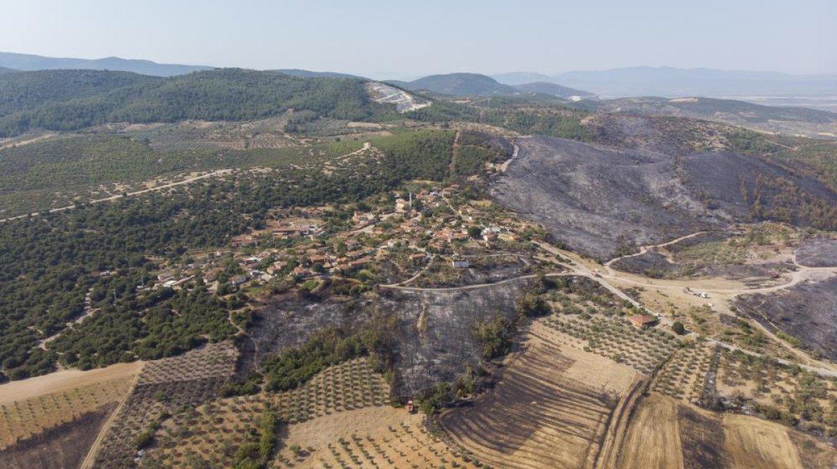 Manisa'daki orman yangını dehşetini gözyaşlarıyla anlattılar