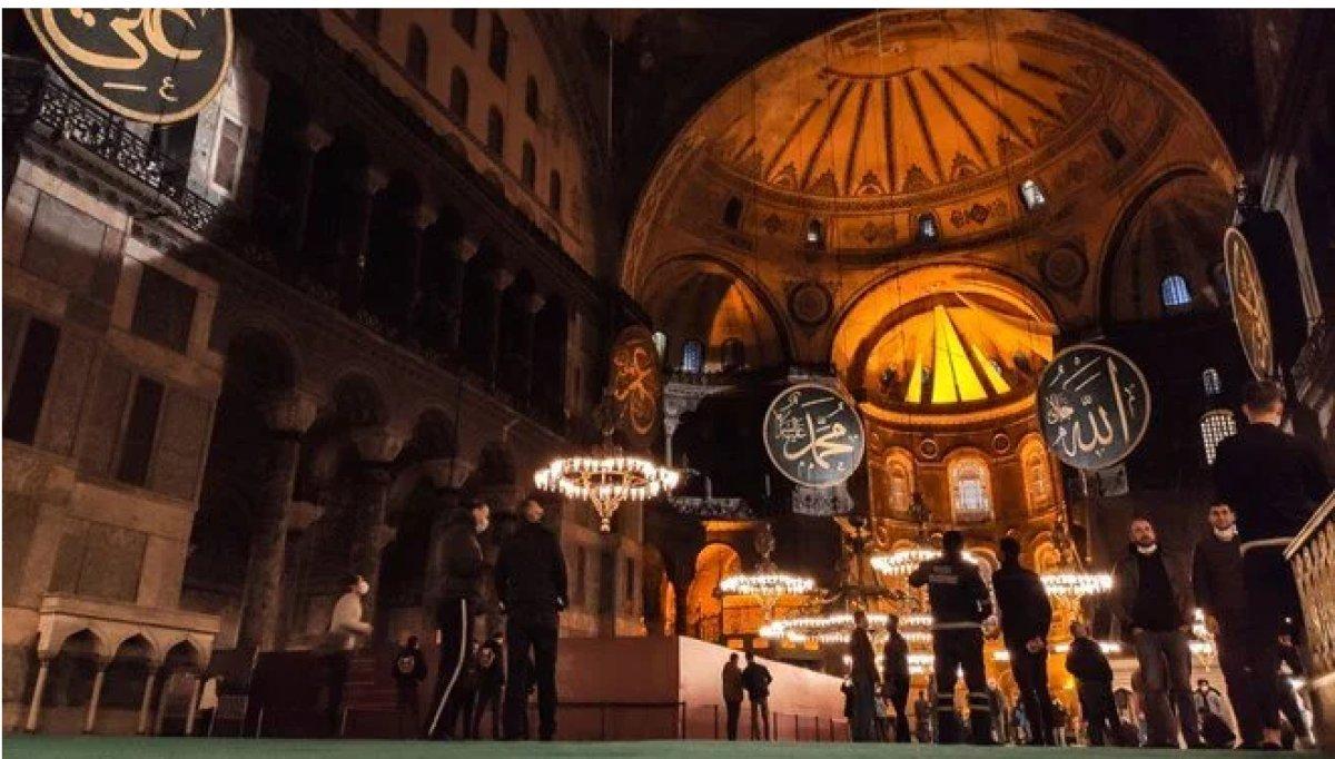 Ayasofya'yı iki yıl içinde 6,5 milyon kişi ziyaret etti