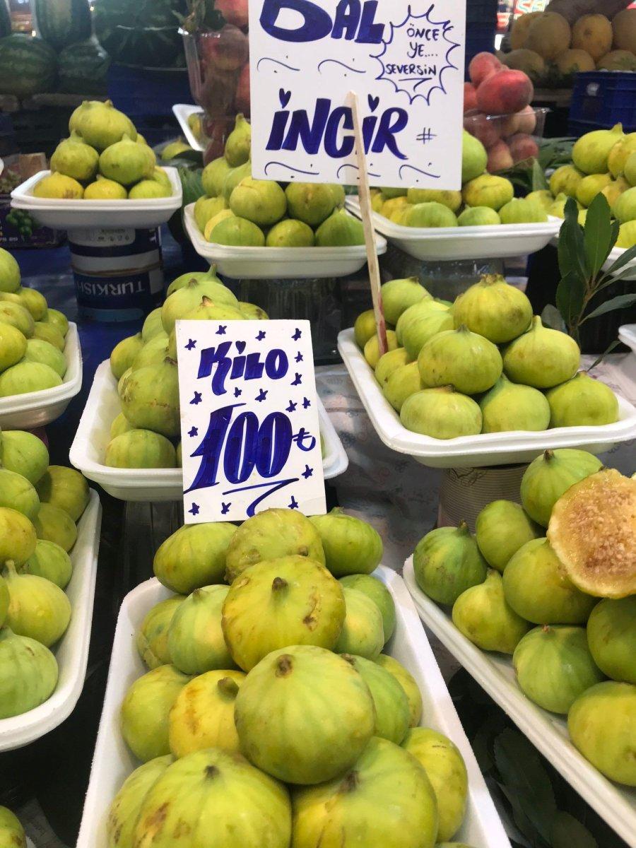 İncirler ihracata ayrılınca tezgahlarda fiyatlar yükseldi