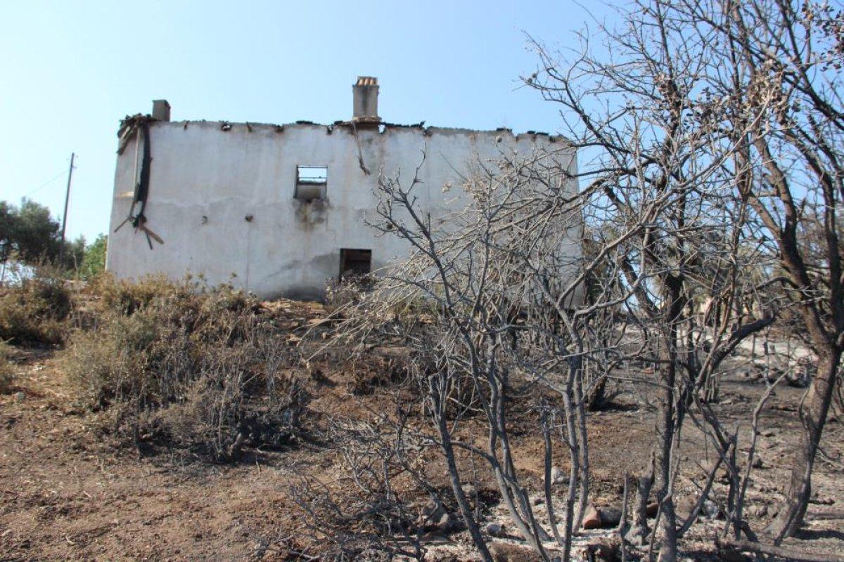 Manisa'daki orman yangını dehşetini gözyaşlarıyla anlattılar