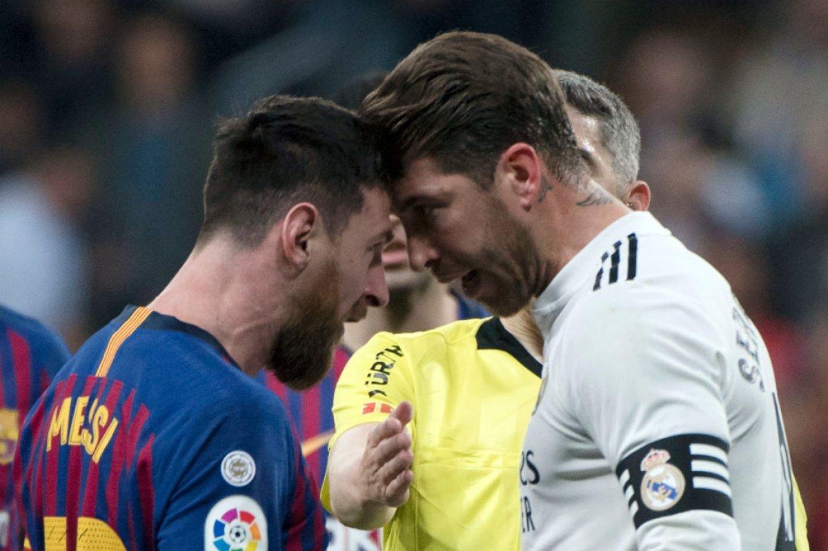 Messi ile Sergio Ramos, PSG'de tartıştı