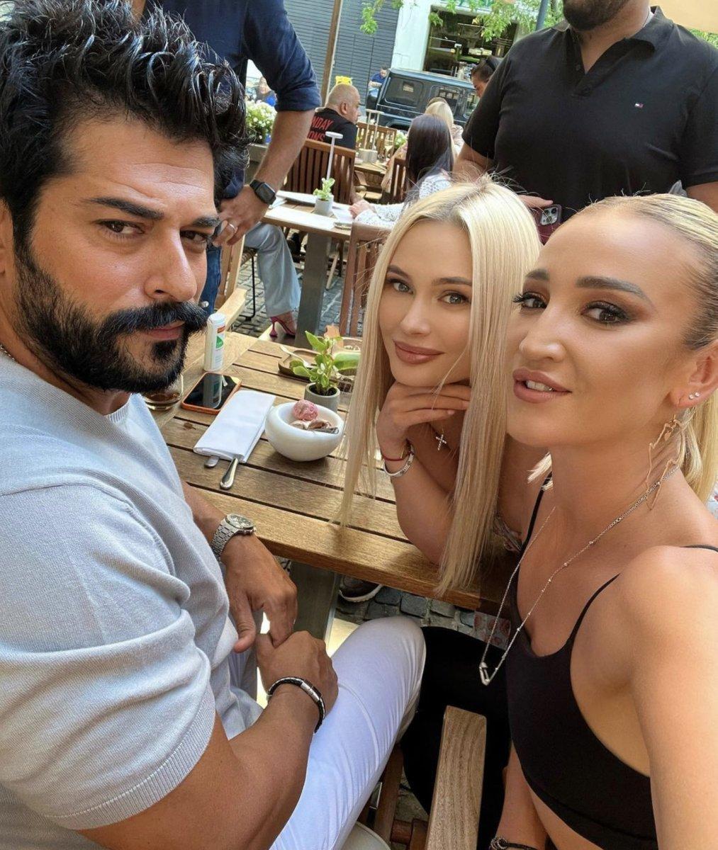 Fahriye Evcen, Rusya'dan dönen Burak Özçivit'le tatilde