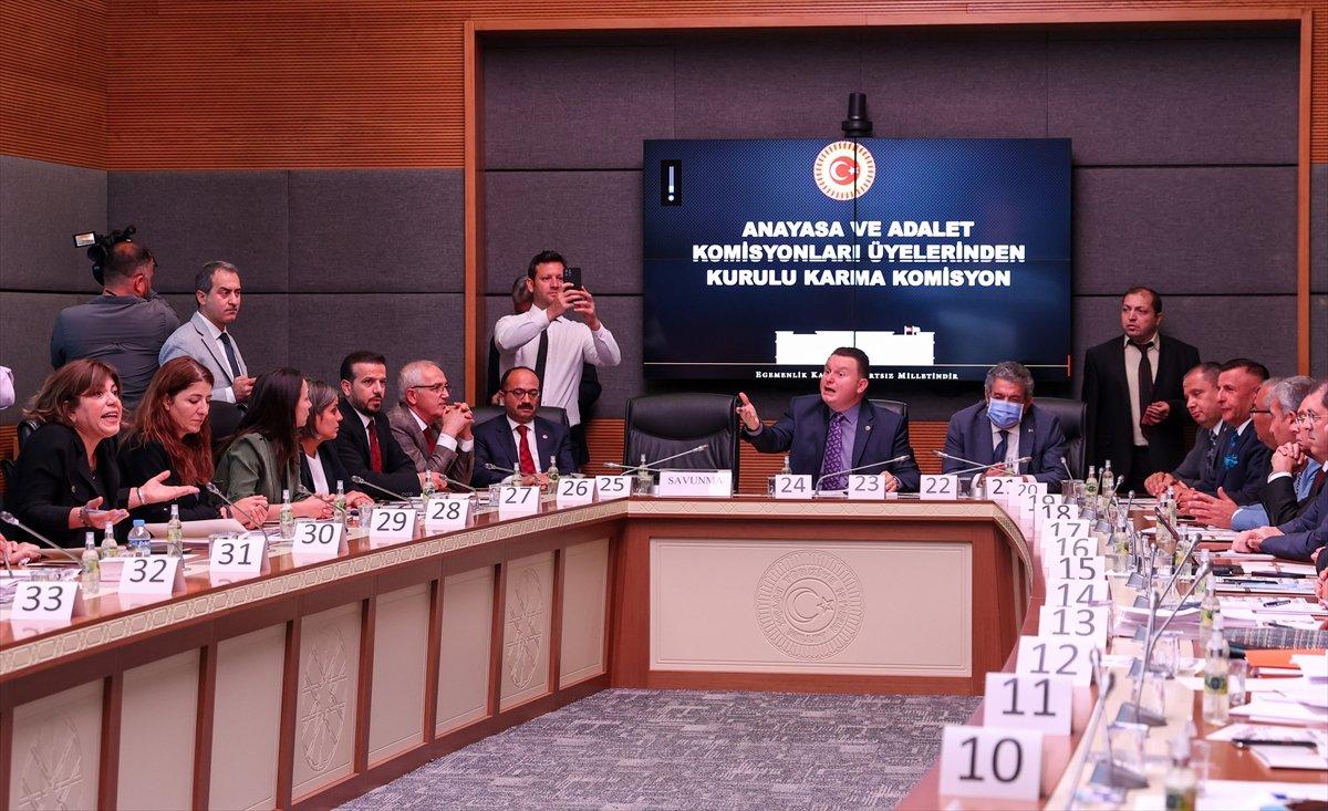 TBMM Karma Komisyonu, Salihe Aydeniz'in dokunulmazlığını görüştü