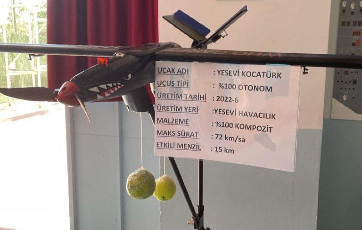 Kocaeli’de lise öğrencileri otonom fırlatma koltuklu F-16 üretti