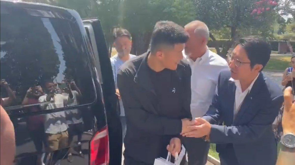 Kim Min Jae Napoli için İtalya'da