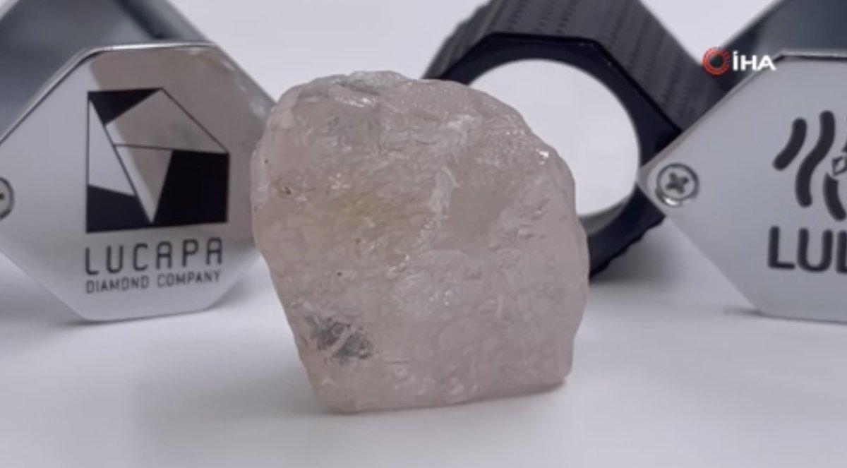 Angola'da 170 karat büyüklüğünde pembe elmas bulundu