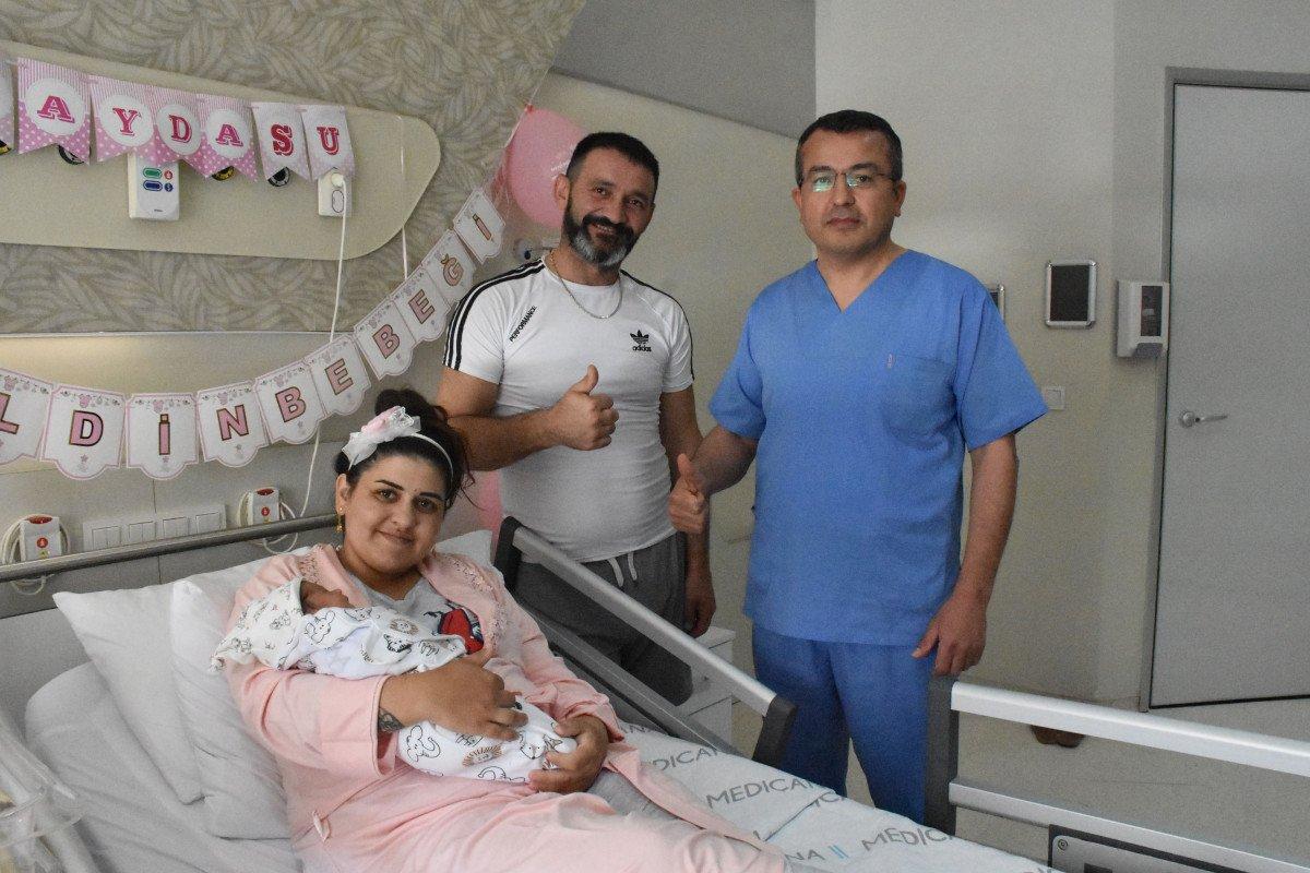 Hollanda’da kürtaj önerdiler, Sivas'ta doğum yaptı