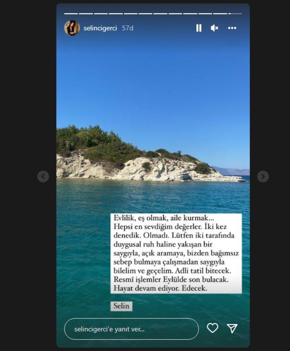 Selin Ciğerci ile Gökhan Çıra, ikinci kez boşanıyor