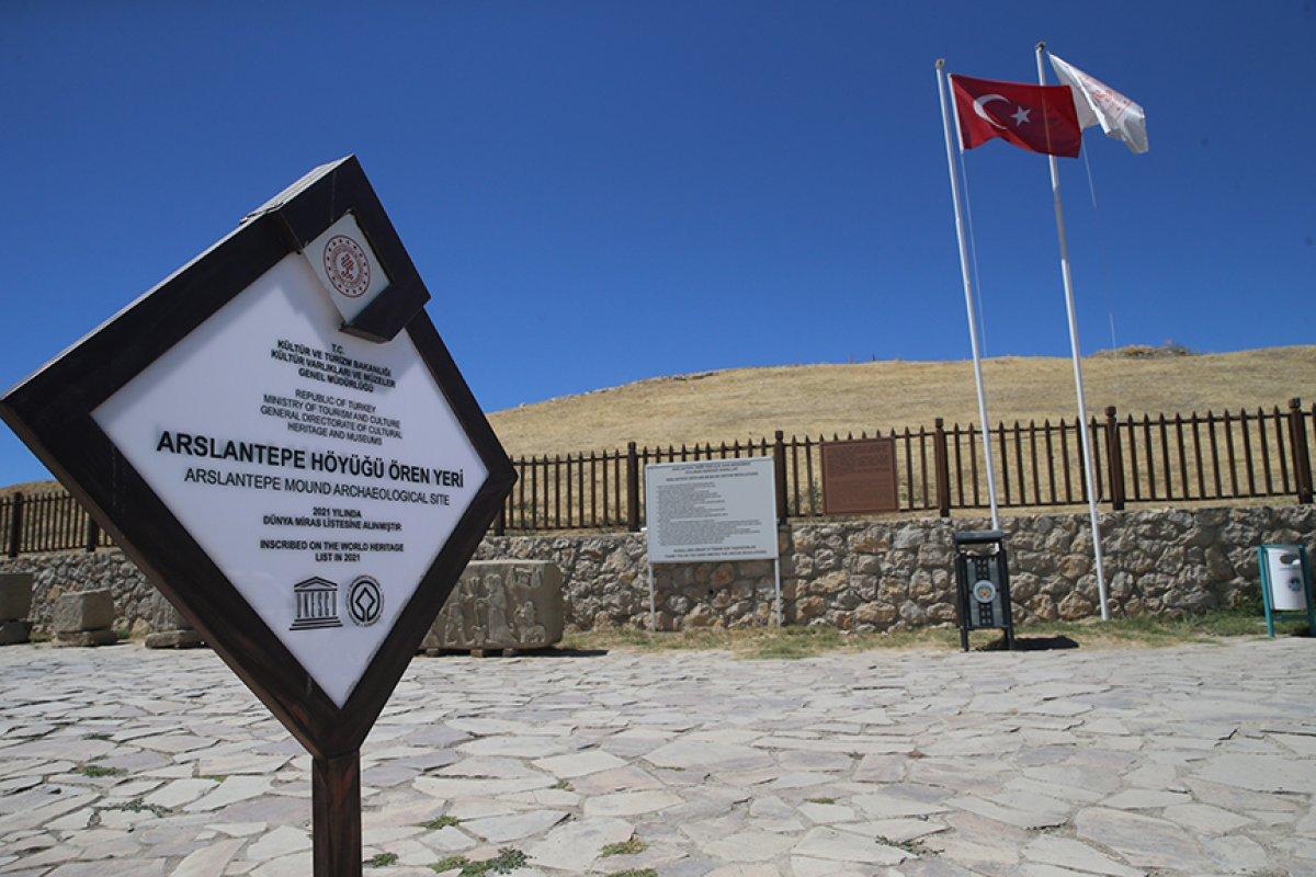 Arslantepe dünyaya UNESCO ile açıldı