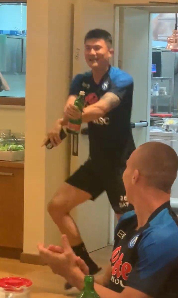 Kim Min Jae yeni takımına çabuk alıştı