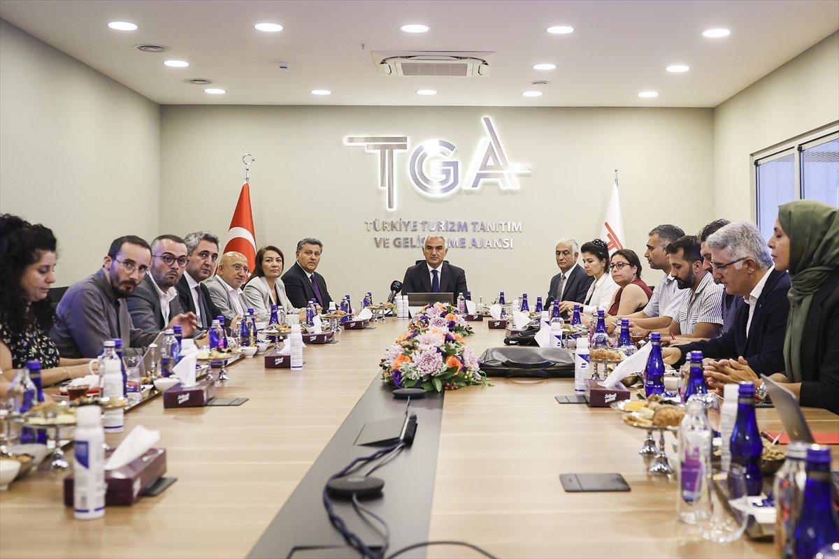 Mehmet Nuri Ersoy, turizmde yeni hedefleri paylaştı