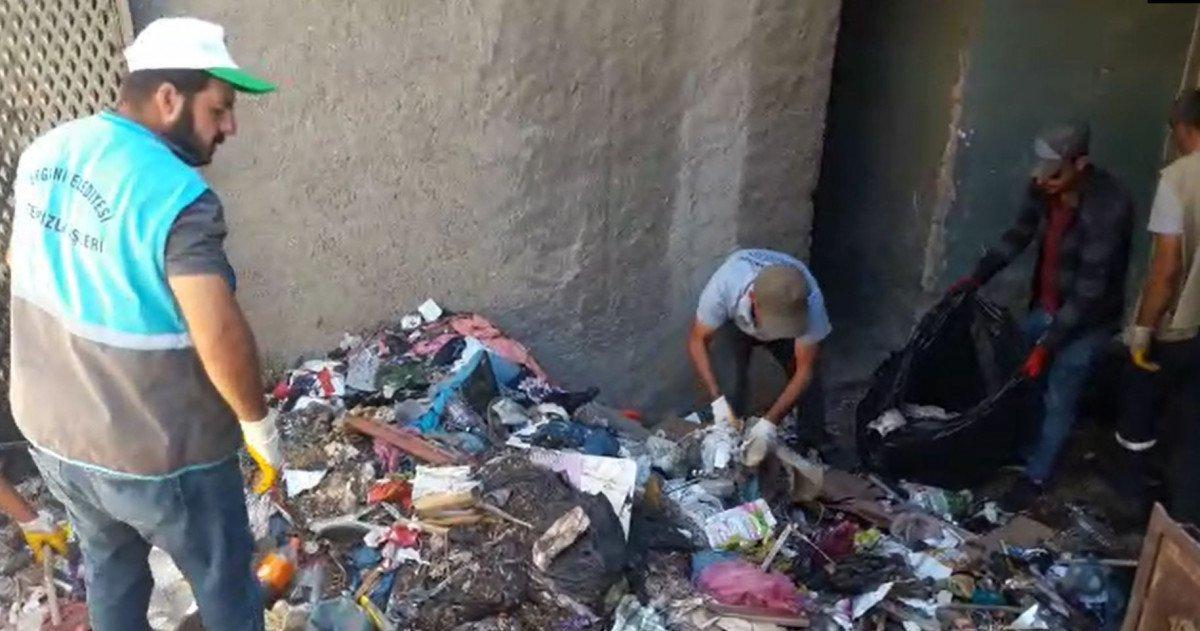 Diyarbakır'da eski gelini tarafından evi çöplüğe çevrildi