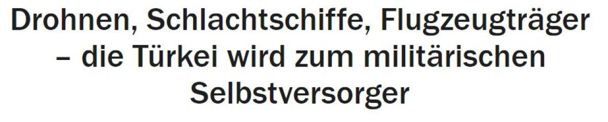 Handelsblatt: Türkiye, askeri ihtiyaçlarını kendi kendine karşılıyor
